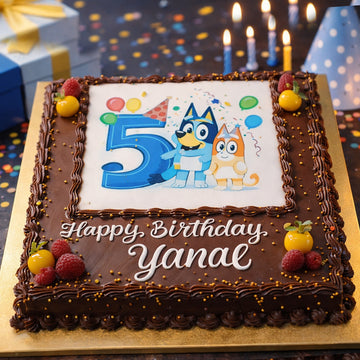 CHOCOLATE CAKE FOR (CUSTOMAZIED) 1.5KG