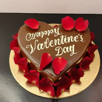CHOCOLATE HEART CAKE 1 KG